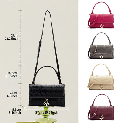 CHCH Women's Shoulder Bag 2024 New Flip Bag Detachable Handbag